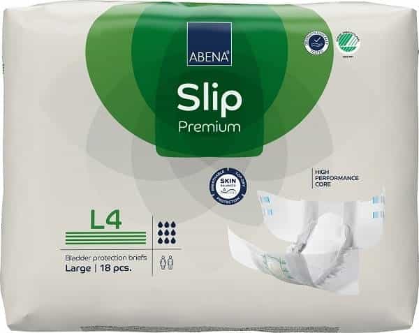 Foto do produto Fralda ABENA Slip L4 Premium c/ 18 un