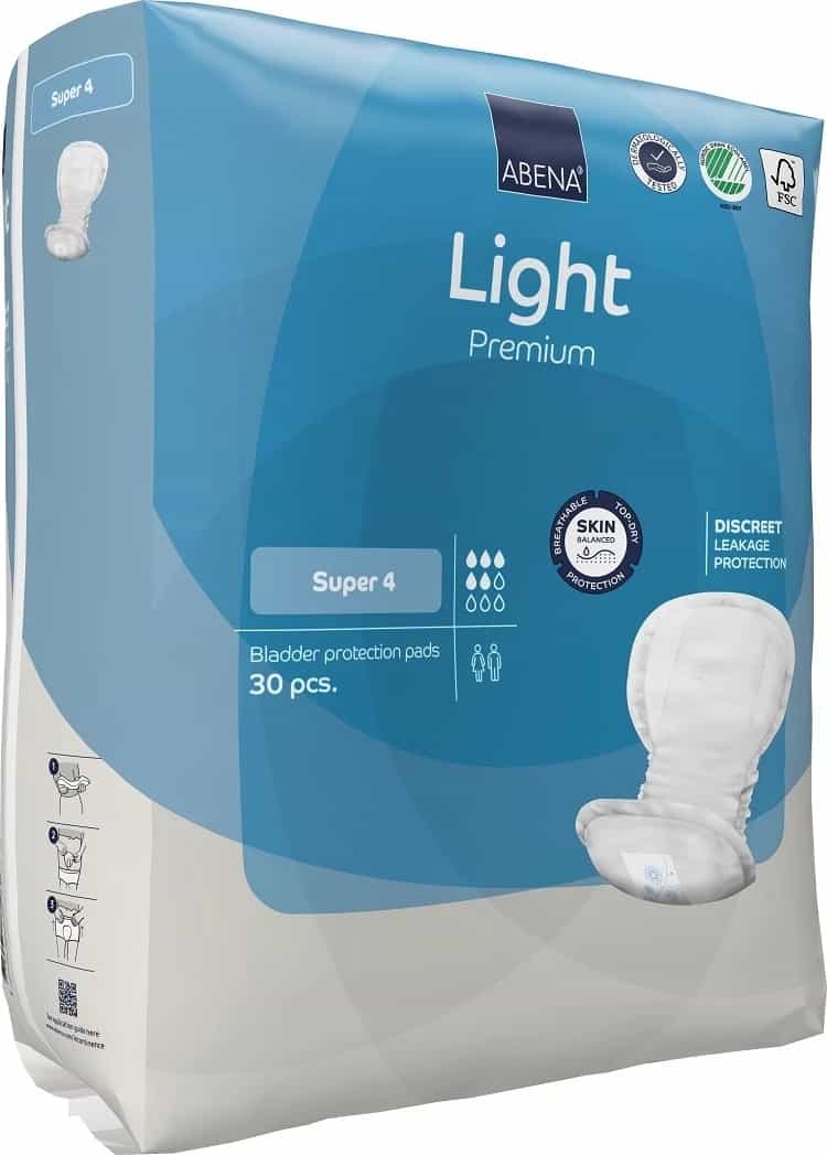 Foto do produto Absorvente Feminino ABENA Abri-Light SUPER c/ 30 un