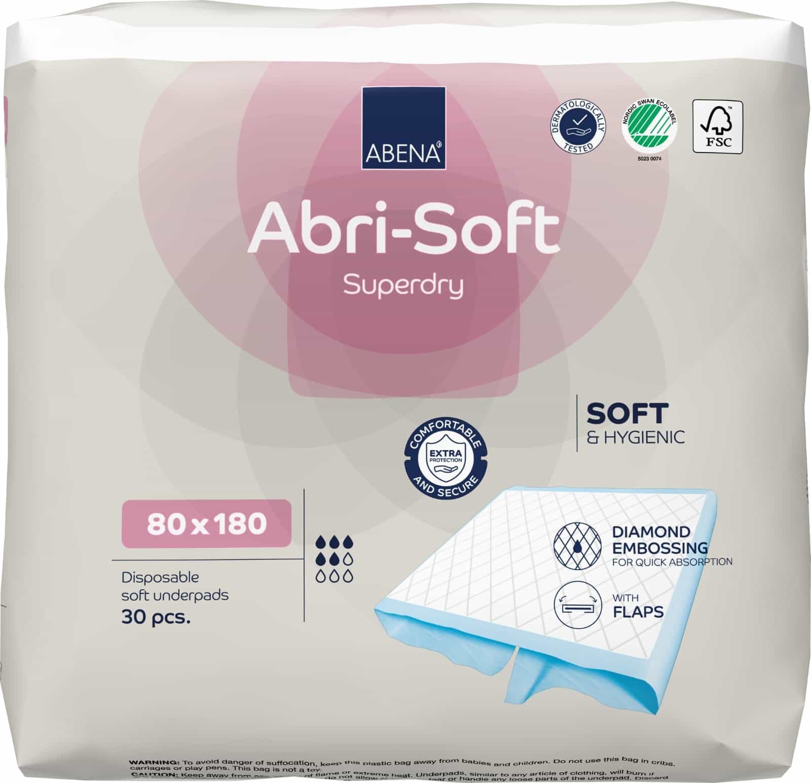 Foto do produto Lençol Descartável ABENA Abri-Soft c/ 30 un