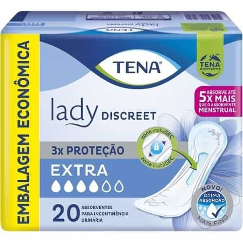 Foto do produto Tena Lady Discreet Extra c/ 20 un