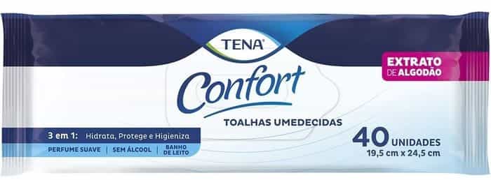 Foto do produto Toalha Umedecida Tena Confort c/ 40 un