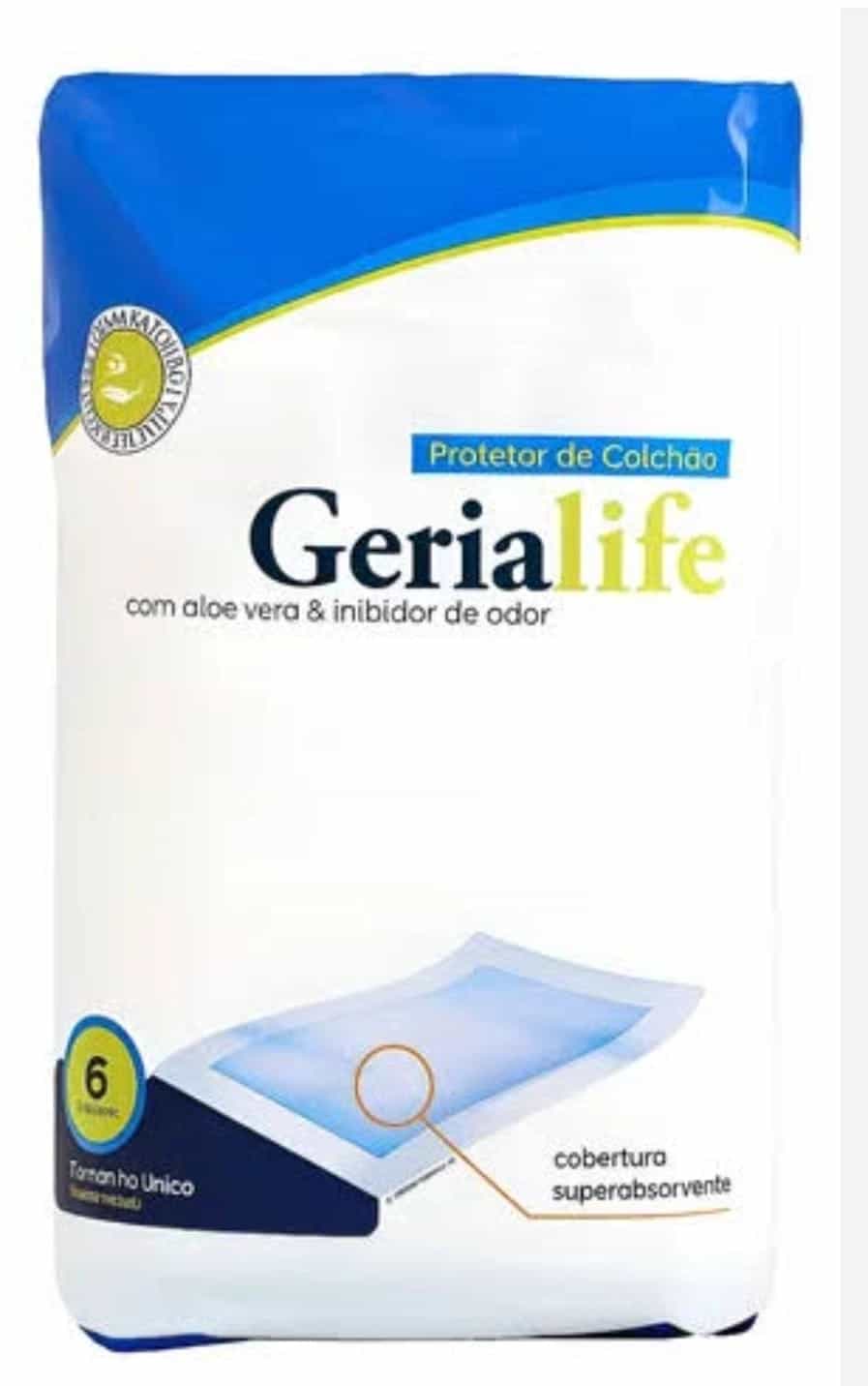 Foto do produto Protetor de Colchão Gerialife c/ 6 un