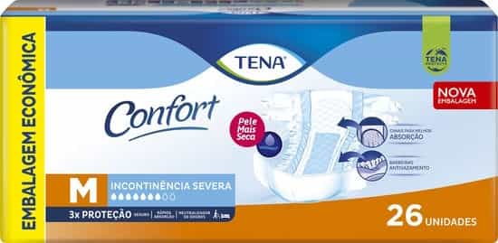 Foto do produto Fralda Geriátrica Tena Confort M c/ 26 un