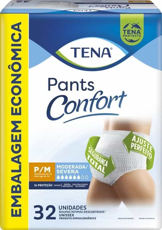Foto do produto Tena Pants Confort P/M c/ 32 un