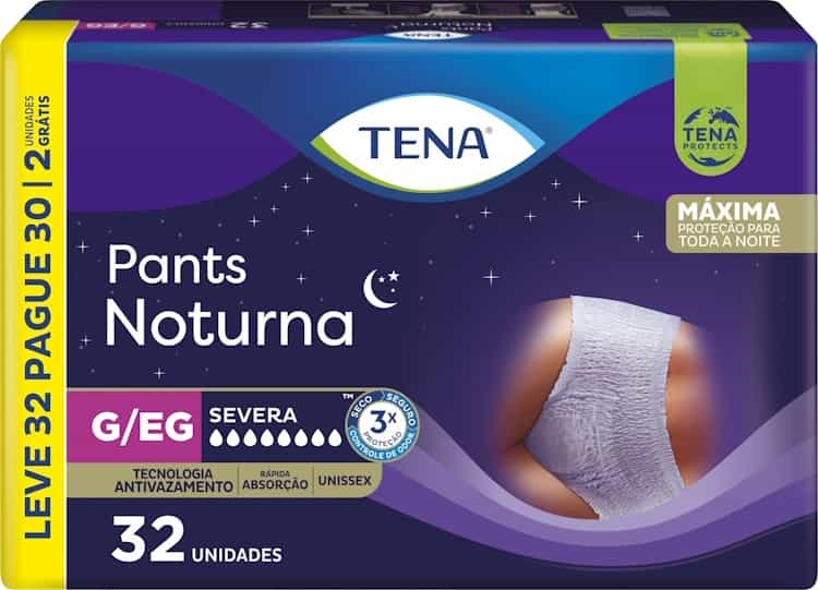 Foto do produto Tena Pants Noturna G/EG c/ 32 un