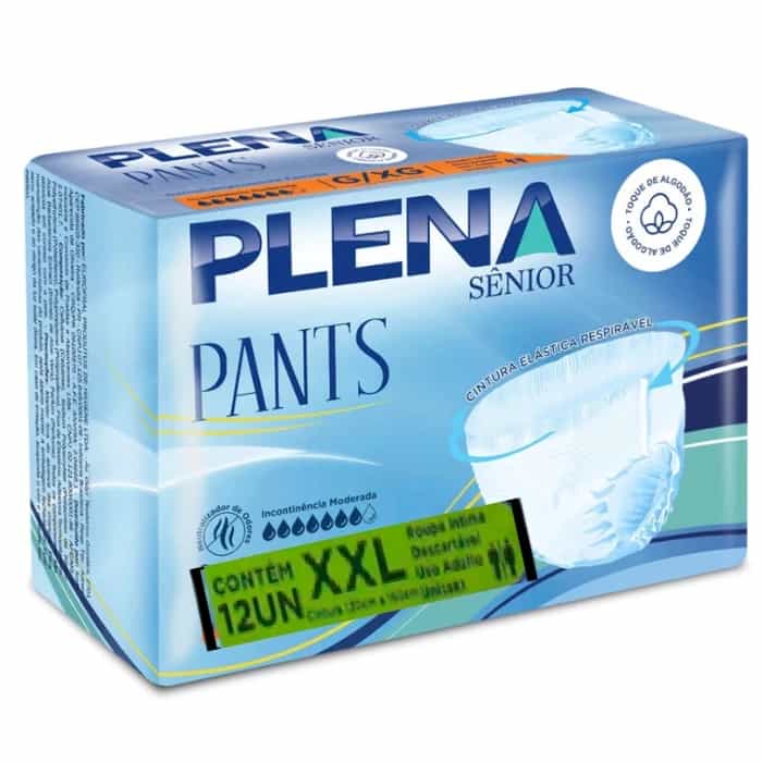 Foto do produto Roupa Íntima Plena XXG c/ 12 un