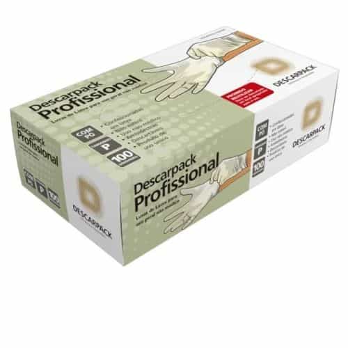 Foto do produto Luva de Procedimento Látex c/ 100 un Pequena