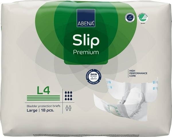Fralda ABENA Slip L4 Premium c/ 18 un — foto 1