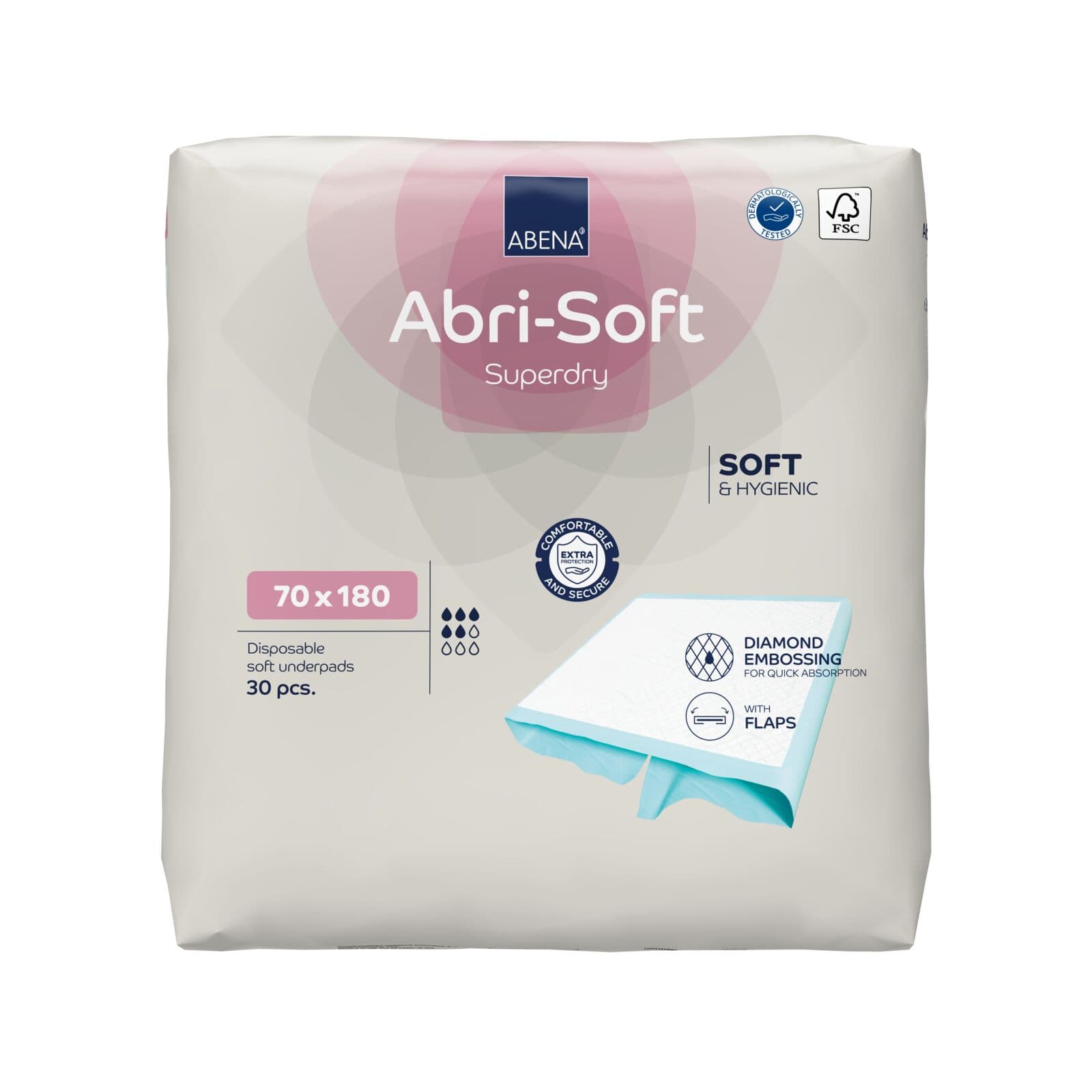 Lençol Descartável ABENA Abri-Soft c/ 30 un — miniatura 1