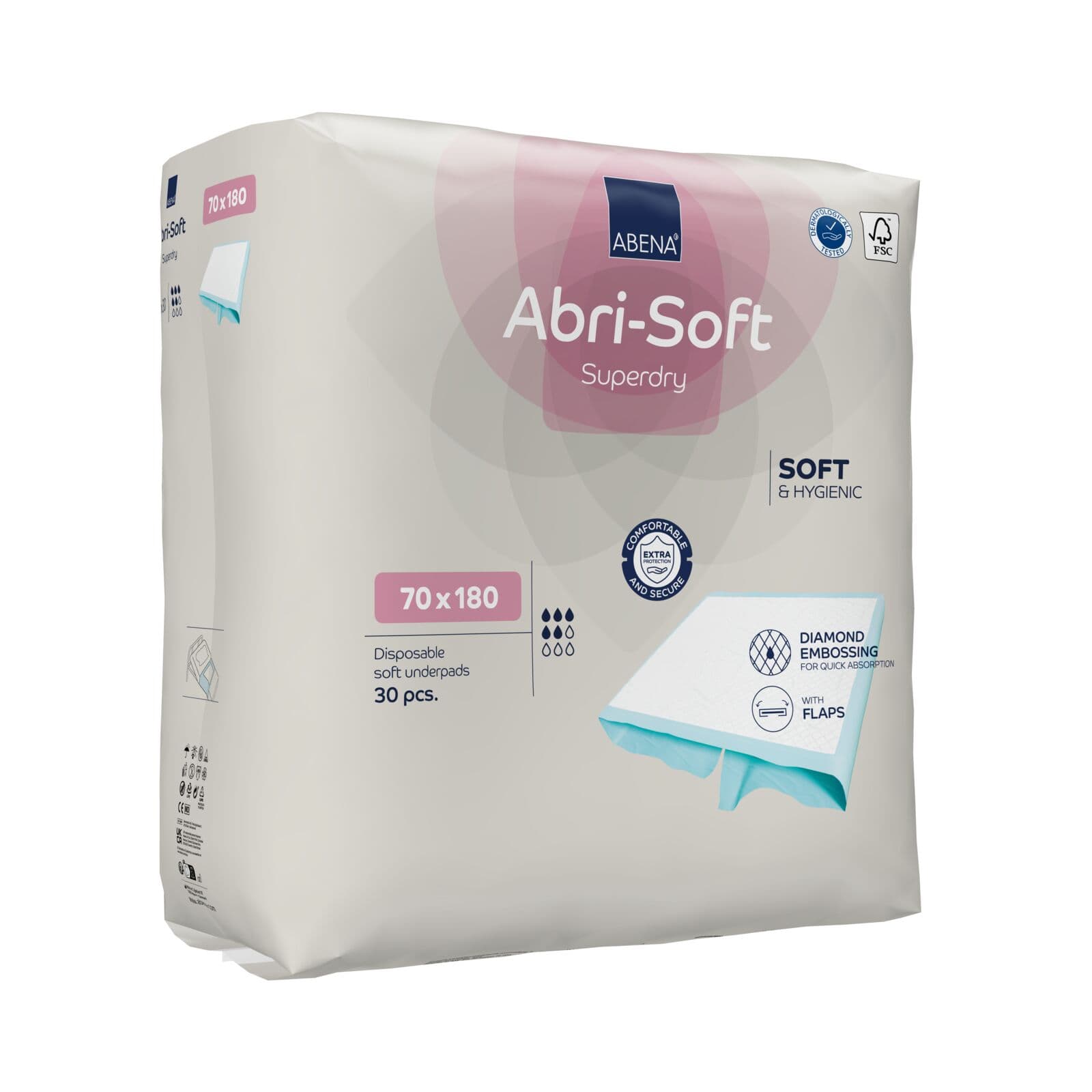 Lençol Descartável ABENA Abri-Soft c/ 30 un — miniatura 2