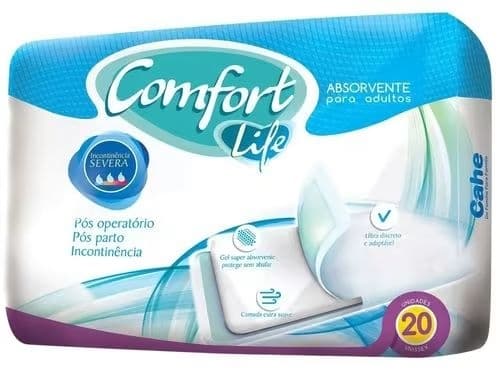 Absorvente Comfort Life c/ 20 un — foto 1