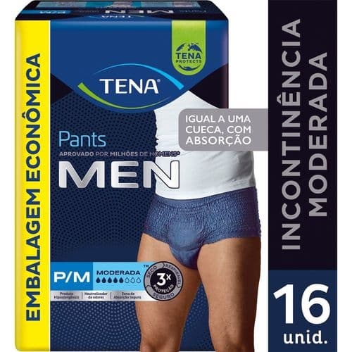 Tena Pants Men P/M c/ 16 un — foto 1