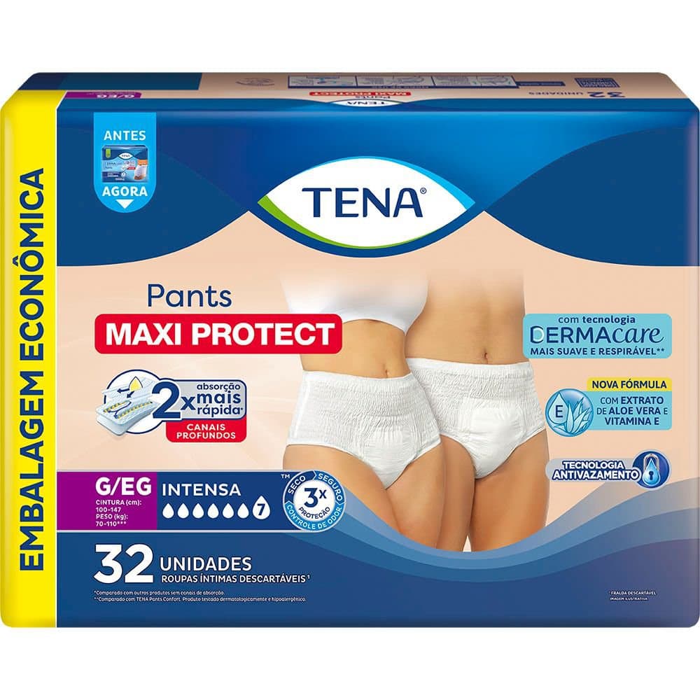 Tena Pants Maxi Protect c/ 32 un G/EG — foto 1