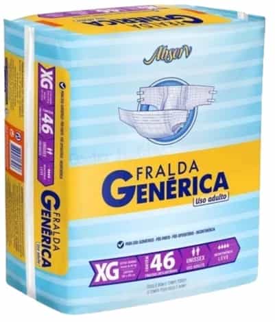 Foto do produto Fralda Geriátrica Absorv XG c/46