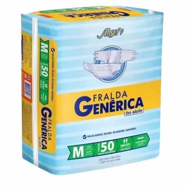 Foto do produto Fralda Geriátrica Absorv M c/50