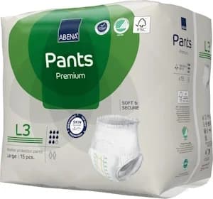 Roupa Íntima Absorvente Abena Pants L3 Premium (15 unidades) — foto 1