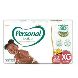 Fralda Geriátrica  Fralda Personal Hiper Baby Premium XG c/ 50 Copamar  Fraldas