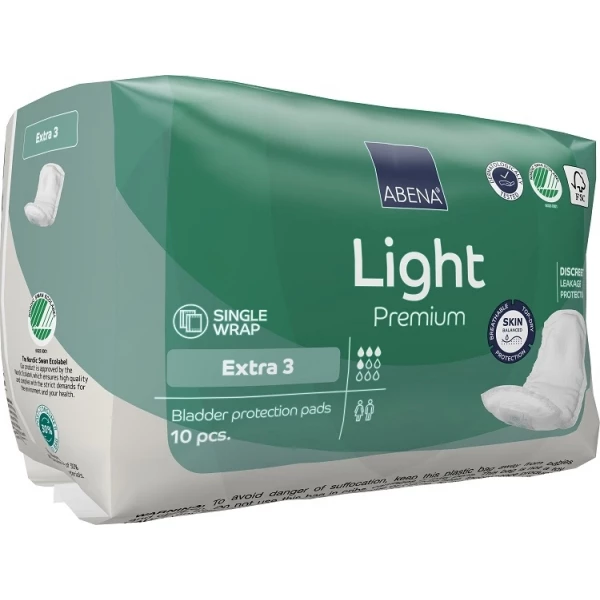 Absorvente  Abena Light Extra 3 c/10 unidades
