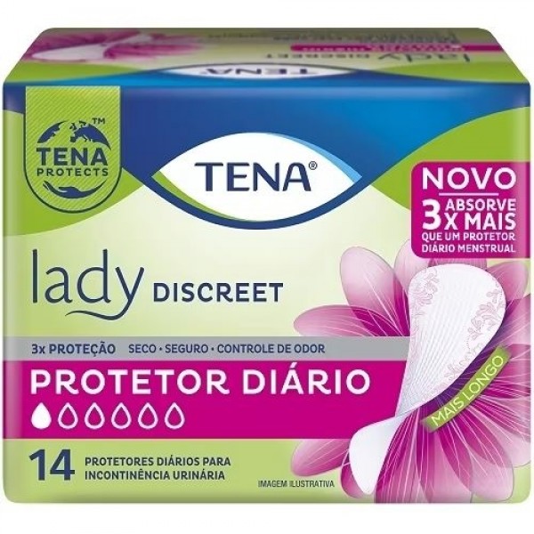 Tena Lady Protetor Diário com 14 un.