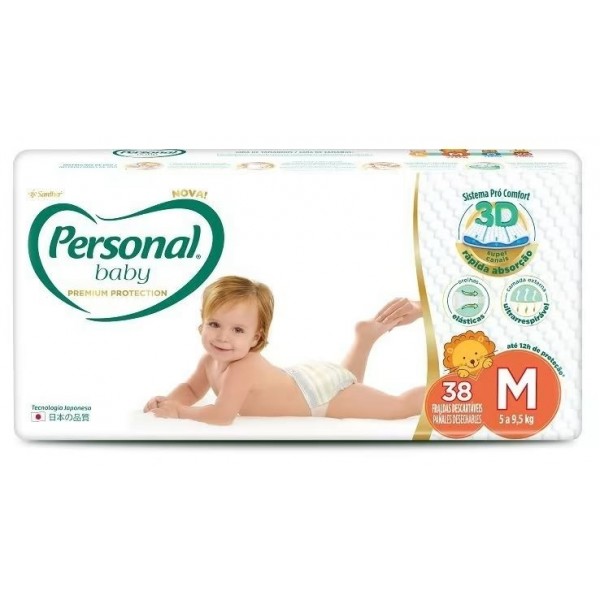 Fralda Personal Baby Premium M C/38