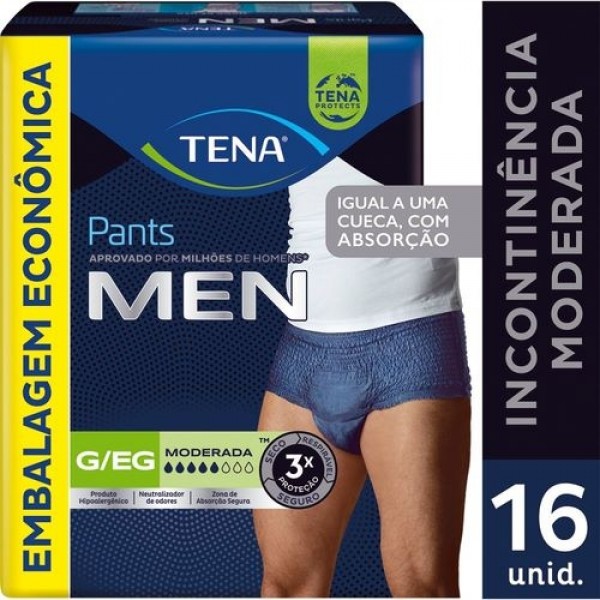 Tena Pants Men G/EG c/16