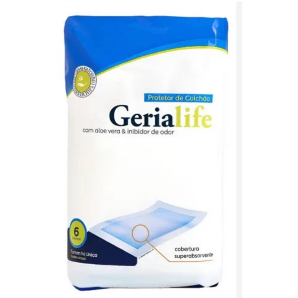 Protetor de colchão Gerialife c/6 unidades