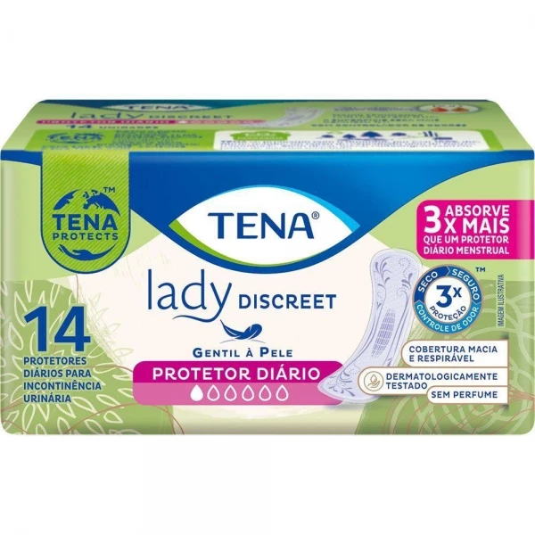 Tena Lady Protetor Diário c/ 14 un.