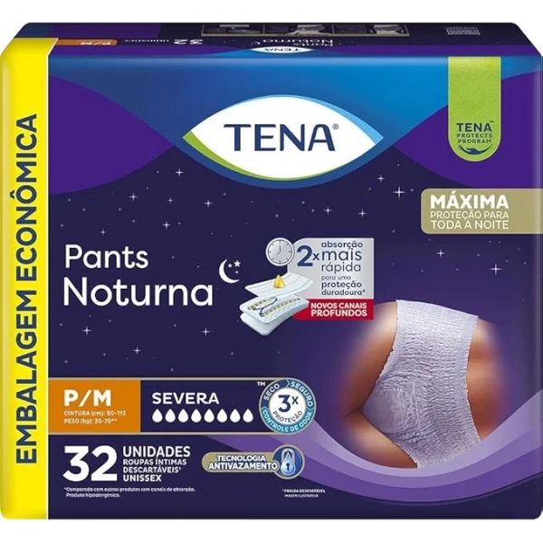 Tena Pants Noturna P/M c/32