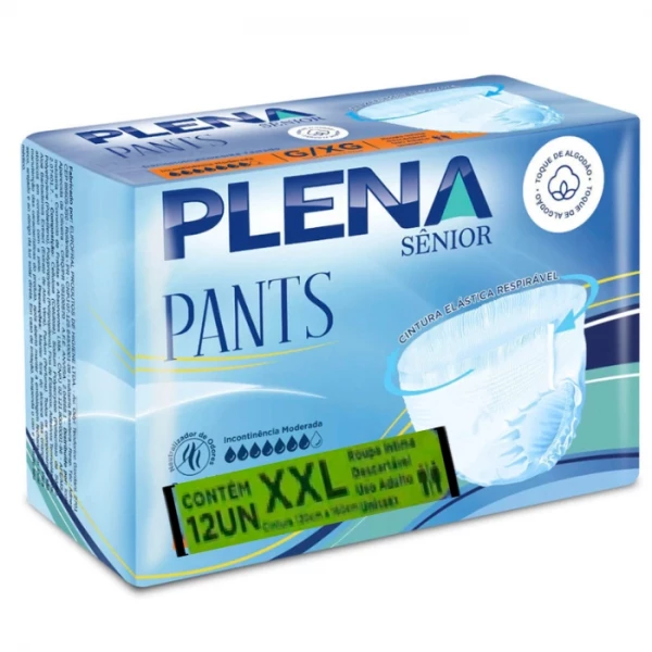 Roupa Íntima Plena XXG c/12